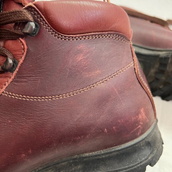 Vintage Vasque boots Sundowner Goretex US womens 8 brown leather lace up hiking - Picture 11 of 15